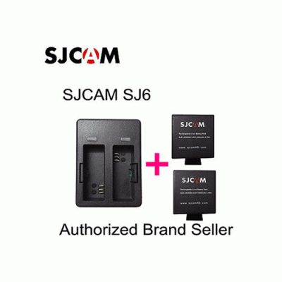 Combo Dock sạc đôi và pin sơ cua SJCAM SJ6 chính hãng