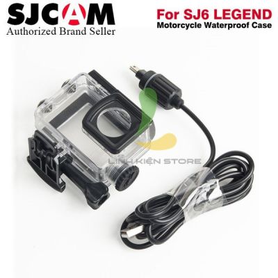 Vỏ chống nước có cổng sạc cho camera hành trình SJCAM SJ6 Legend - SJ6 legend air