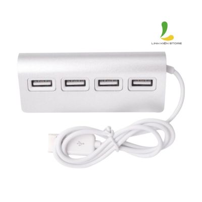 Bộ chia USB 4 cổng USB 2.0 hợp kim nhôm - USB HUB