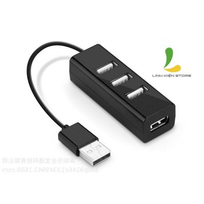 Bộ chia HUB USB 4 cổng USB 2.0 hình chữ nhật 