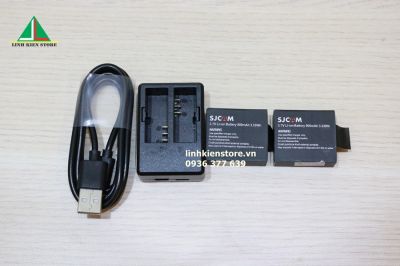 Combo Dock sạc đôi và pin sơ cua SJCAM SJ5000 Wifi chính hãng