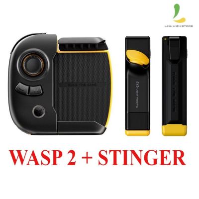 Combo tay cầm WASP 2 + nút bắn Stinger phải