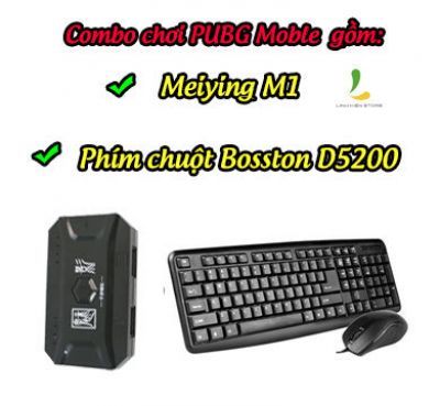 Combo Meiying M1+ phím chuột Bosston D5200