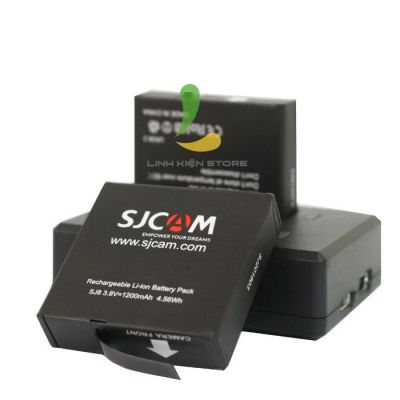 Combo 2 pin dự phòng + dock sạc đôi cho SJCAM SJ8