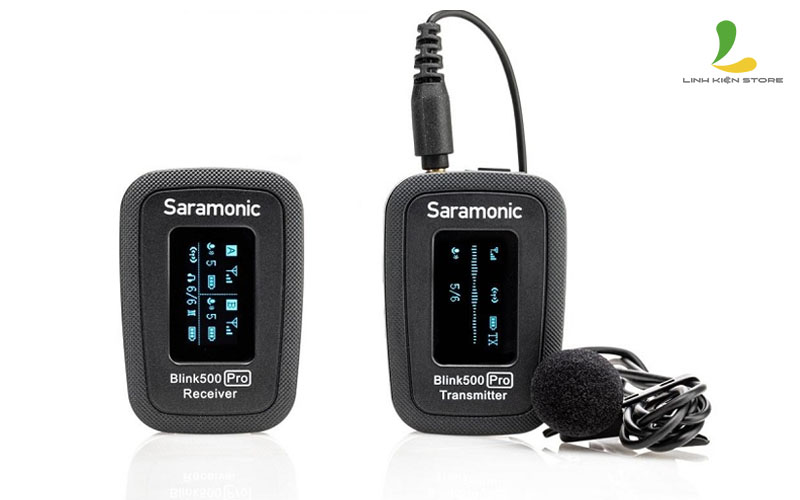 Chất lượng âm thanh trung thực Micro thu âm Saramonic Blink 500 Pro B1