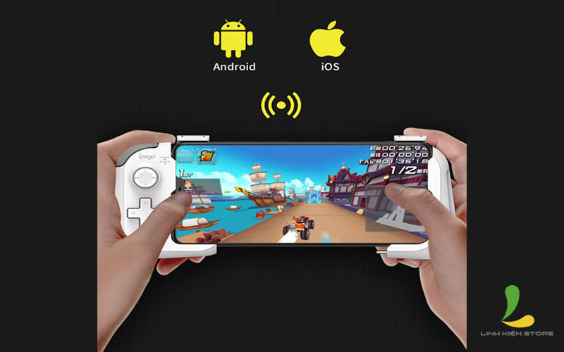 Kết nối IOS và Android Tay cầm chơi game Ipega PG 9211