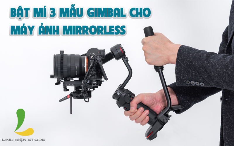 gimbal cho máy ảnh mirrorless