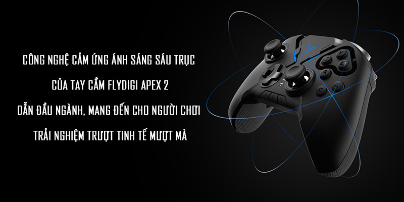 Cảm biến 6 trục của tay cầm chơi game Flydigi Apex 2