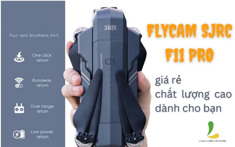 Flycam sjrc f11 pro giá rẻ chất lượng cao dành cho bạn