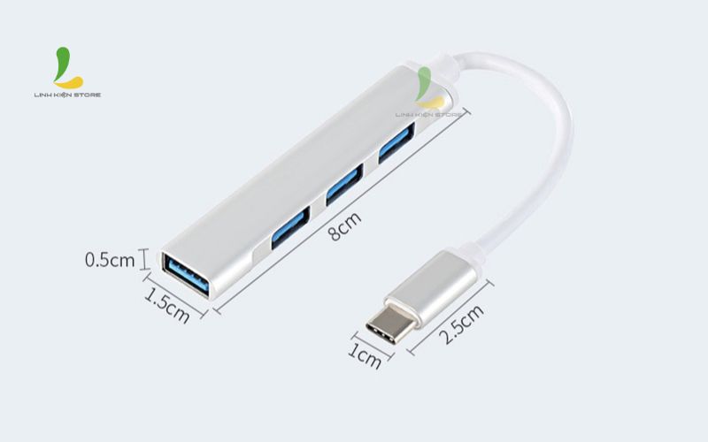 Ngoai-hinh-nho-gon-de-bo-vao-tui-Bo-chia-USB-4-cong-USB-3-0-hop-kim-nhom-bac-Type-C-HUB