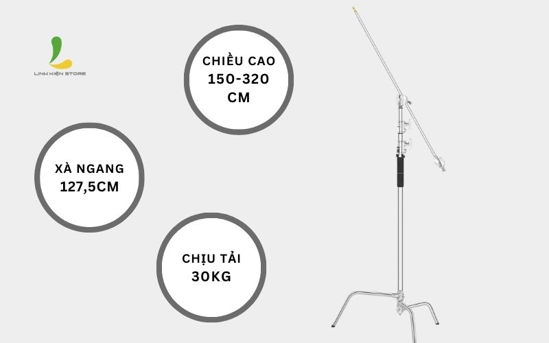 Chan-den-S-stand-co-nhieu-phan-loai-de-chon-lua-Chan-den-Inox-C-Stand-va-phu-kien