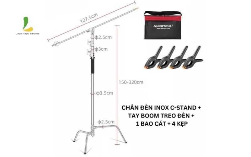 Phan-loai-2-Chan-den-Inox-C-Stand-va-phu-kien