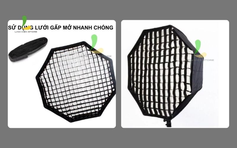 Dieu-chinh-huong-anh-sang-Luoi-to-ong-cho-Softbox-bat-giac-120-cm