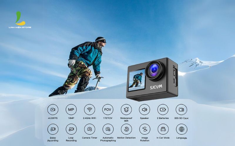 Phien-ban-man-hinh-kep-cung-cap-nhieu-tien-ich -Camera-hanh-trinh-SJCAM-SJ4000-Dual-Screen-4K