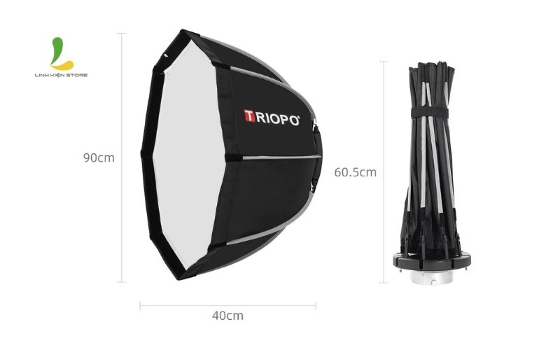 Gon-nhe-phu-hop-voi-studio-vua-nho-Den-Softbox-bat-giac-TRIOPO-K2-90