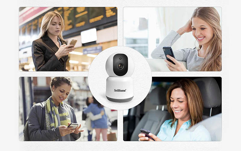 Ứng dụng SricamLive hỗ trợ đàm thoại trực tiếp của camera giám sát 360 