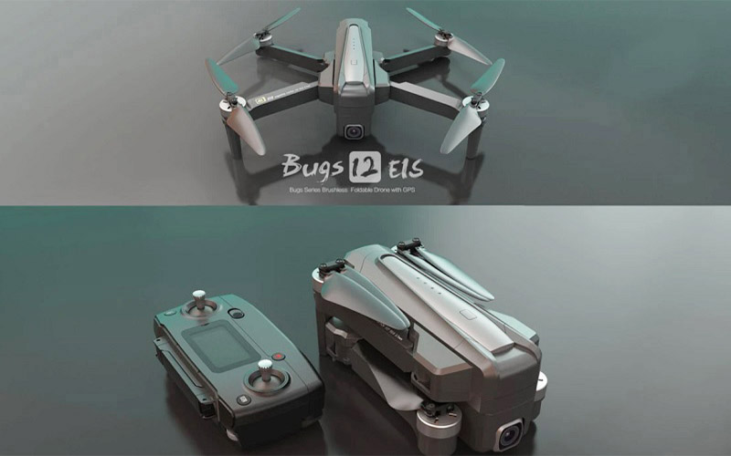Thiết kế trang bị khả năng gập gọn tiện lợi cho tư vấn mua flycam