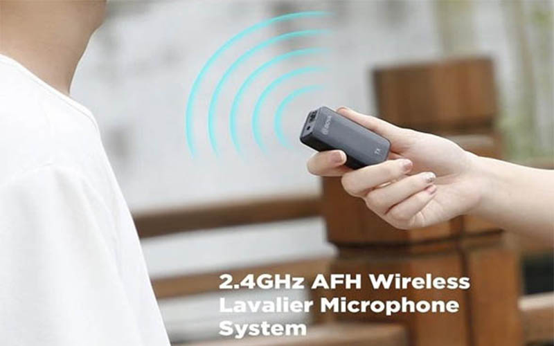 Đường truyền tín hiệu 2.4GHz Micro thu âm không dây Boya BY-XM6-S1