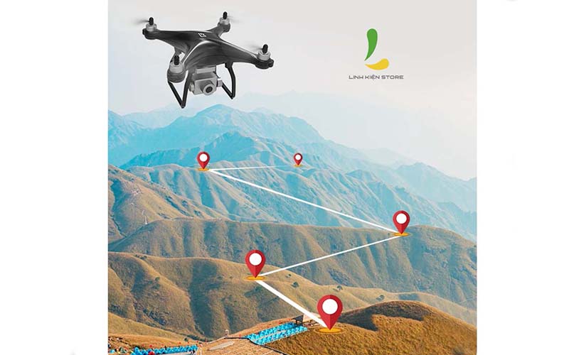  Chế độ bay theo lộ trình đã vạch sẵn của Flycam L5 Pro 