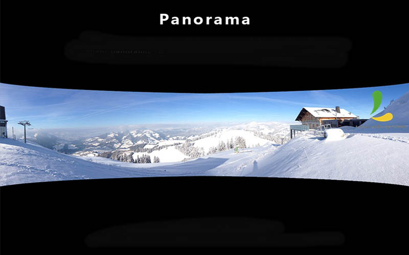 Chế độ Panorama ấn tượng của giá flycam tầm trung