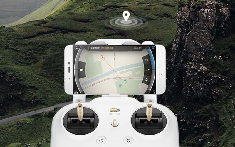 Hệ thống định vị tân tiến của Flycam Xiaomi Mi Drone 4K 