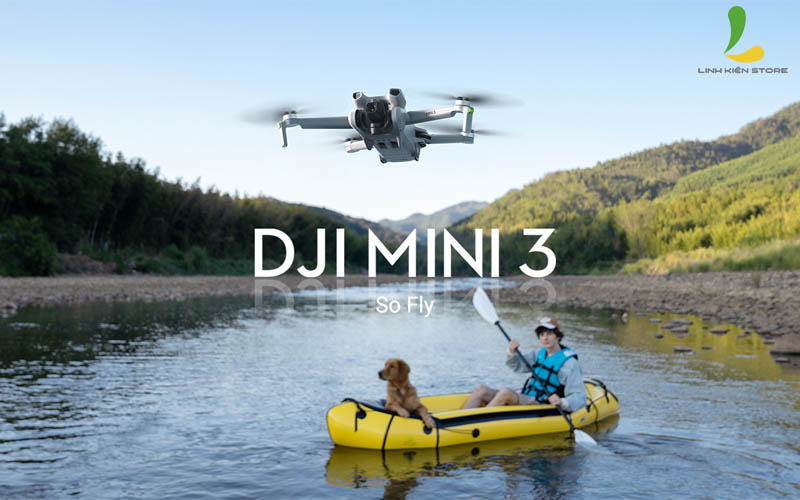 Flycam DJI Mini 3 (+ DJI RC)
