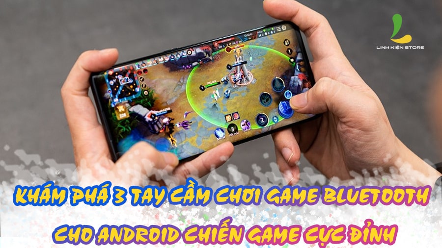 tay cầm chơi game bluetooth cho android