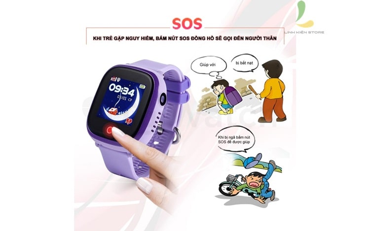 7 lí do nên mua đồng hồ định vị GPS cho trẻ em
