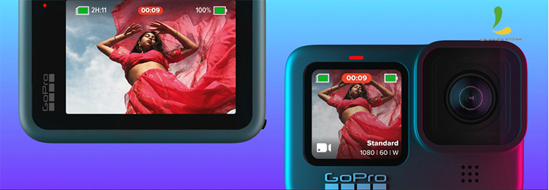 màn hình màu của Gopro Hero 9