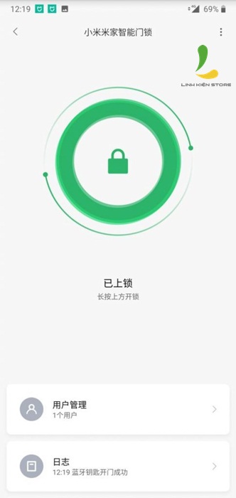 Khóa cửa thông minh Xiaomi Mijia