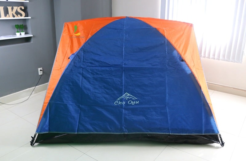 lều cắm trại Cho Oyu màu xanh dương phối cam