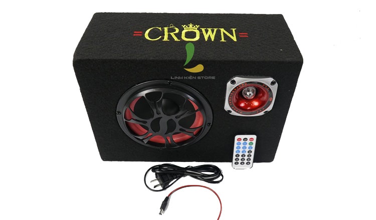 Loa Crown 5 vuông Bluetooth