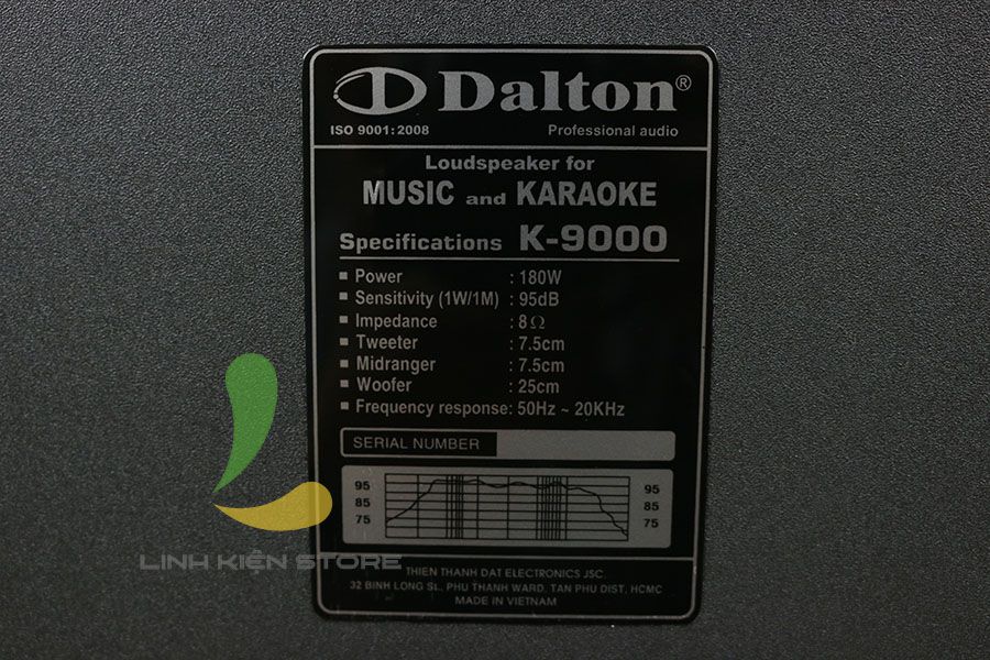 loa karaoke dalton k9000