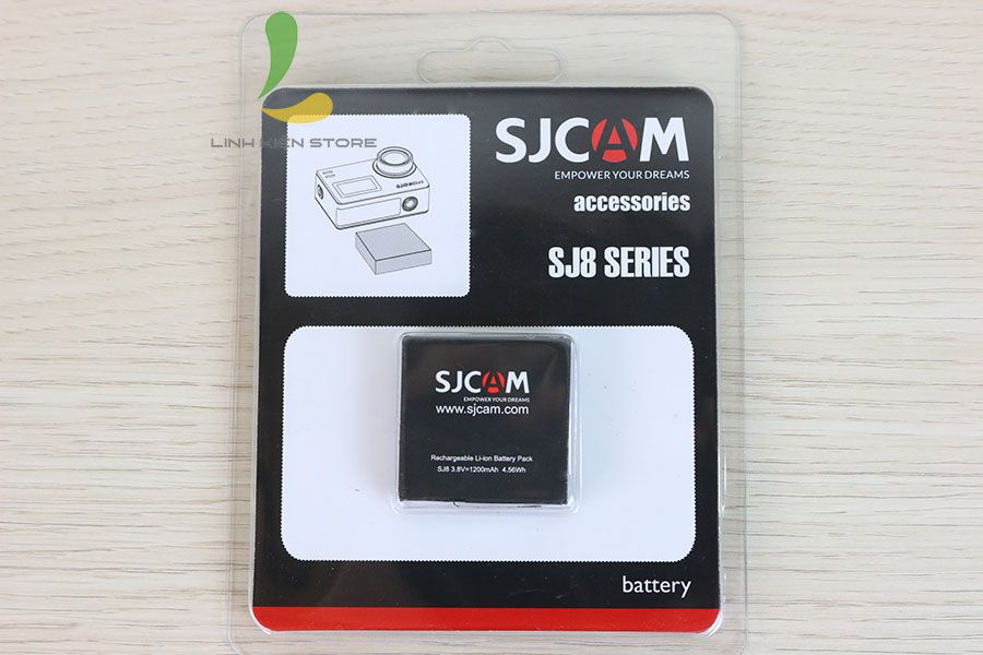 Pin dự phòng cho camera hành trình SJCAM SJ8