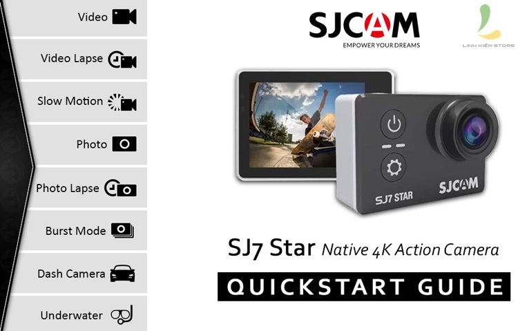 Review camera hành động SJCAM SJ7 Star WiFi 4K