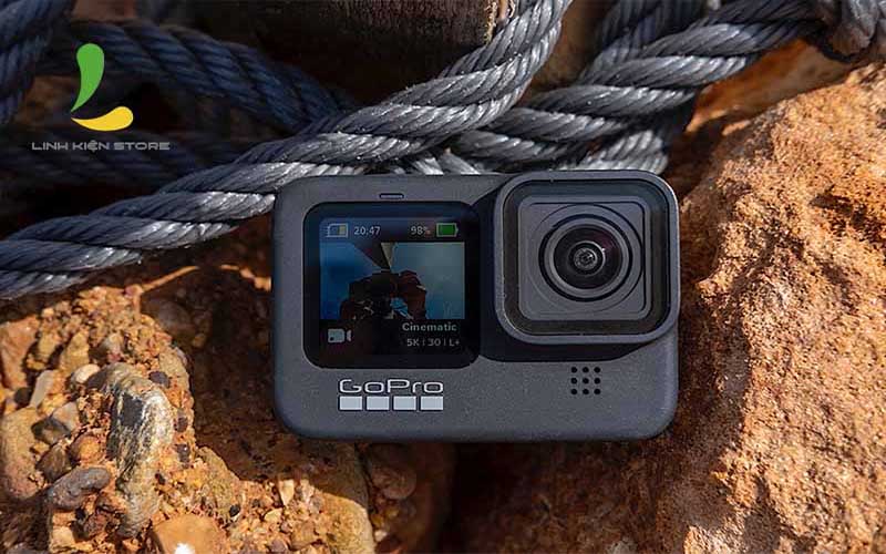 camera hành trình Gopro Hero 9 chống nước lên đến độ sâu 10m