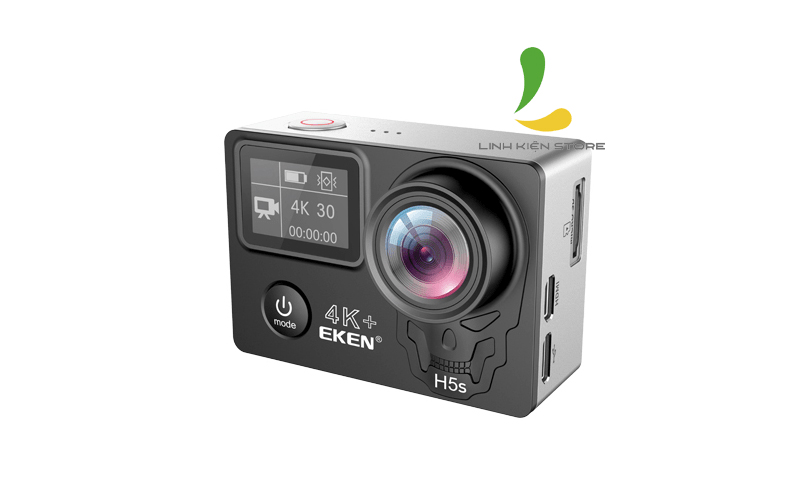 Thiết kế đầu lâu cực ấn tượng của camera hành trình Eken H5S Plus