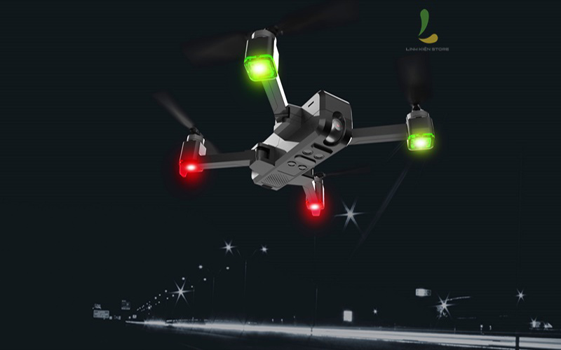 Độ kháng gió tốt và ấn tượng của flycam MJX Bugs 4W pro
